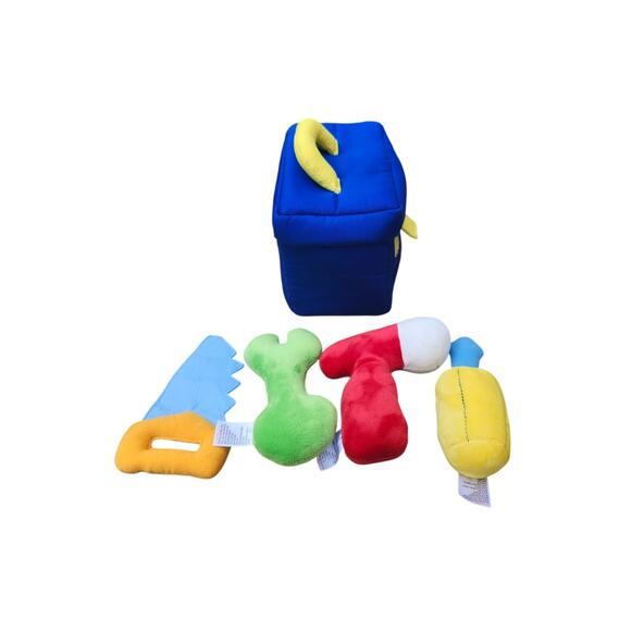 Baby GUND My First Tool Set Baby Kids Plush Play Set, Sensory Toys Rattle - Picture 6 of 9